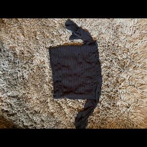 Off the shoulder crop top